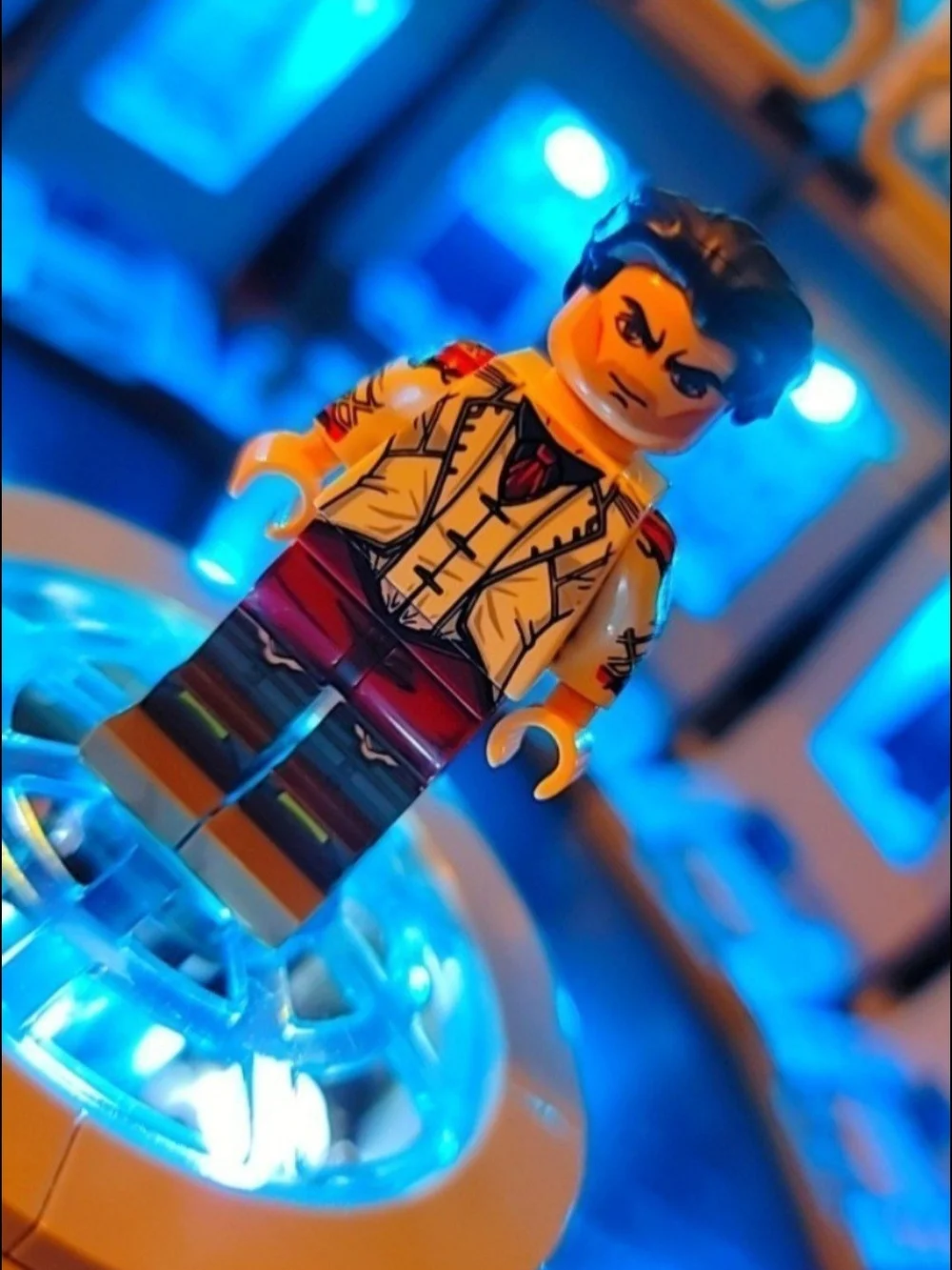 Arcane Jayce Minifigure Lego Compatible